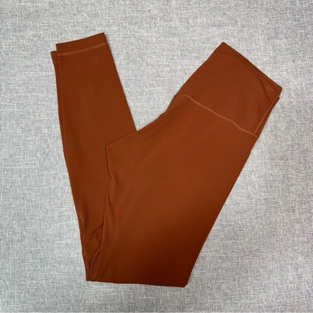 Lululemon Align High Rise Pant Leggings Rustic Clay Size 8